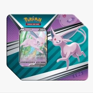 Pokemon Espeon Collectible Tin Set